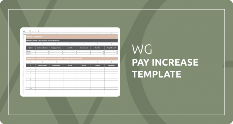 WG Pay Increase Template White Gale